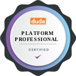 Duda Platform Professional Certified Duda Platform Professional Certified